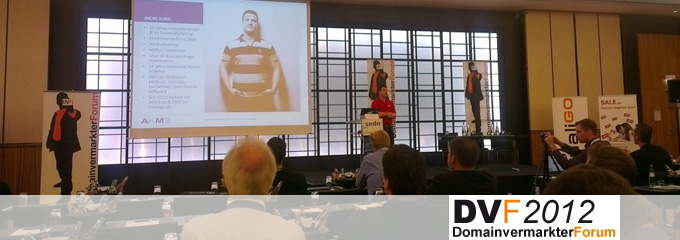 AKM3 beim Domain Vermarkter Forum 2012