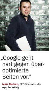 Spiegel Maik Metzen